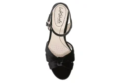 Lifestride Womens Lucky Platform Sandal - Black -Comfy Steps Sales Store US 01 107621 05