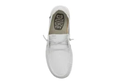 Heydude Womens Wendy Slip On Sneaker - White -Comfy Steps Sales Store US 01 107704 04