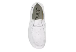 Heydude Womens Wendy Rise Slip On Sneaker - White -Comfy Steps Sales Store US 01 107706 05