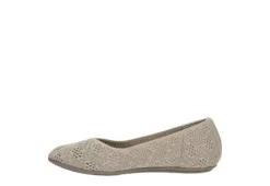 Skechers Womens Cleo 2.0 Knitty Witty Flat - Taupe 10 Skechers Womens Cleo 2.0 Knitty Witty Flat - Taupe -Comfy Steps Sales Store US 01 107722 03