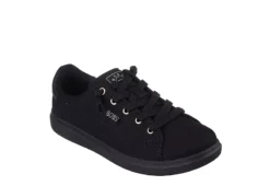 Skechers Womens D Vine Slip On Sneaker - Black