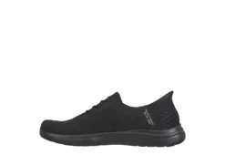 Skechers Womens Slip-ins On-the-go Flex Clever Sneaker - Black -Comfy Steps Sales Store US 01 107725 02