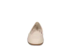 Easy Street Womens Tamar Flat - Bone 9 Easy Street Womens Tamar Flat - Bone -Comfy Steps Sales Store US 01 108015 02