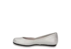 Easy Street Womens Tamar Flat - Silver -Comfy Steps Sales Store US 01 108017 03