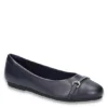 Easy Street Womens Asher Flat - Navy