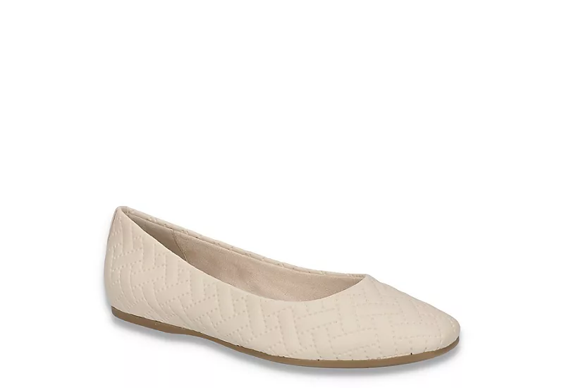 Easy Street Womens Mazi Flat - Bone 1 Easy Street Womens Mazi Flat - Bone