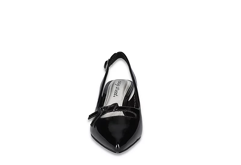 Easy Street Womens Emerin Slingback Pump - Black 3 Easy Street Womens Emerin Slingback Pump - Black - Image 3