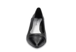 Easy Street Womens Ansen Pump - Black 9 Easy Street Womens Ansen Pump - Black -Comfy Steps Sales Store US 01 108087 02