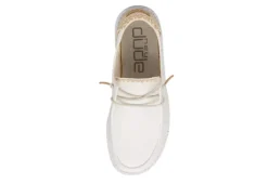 Heydude Womens Wendy Slip On Sneaker - White -Comfy Steps Sales Store US 01 108194 04