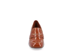 Journee Collection Womens Liyla Pump - Cognac -Comfy Steps Sales Store US 01 108361 02