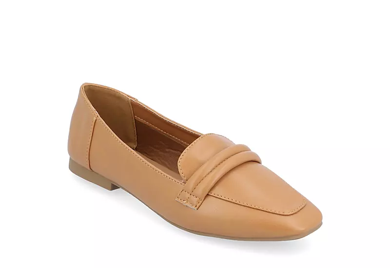 Journee Collection Womens Vidoree Loafer - Tan 1 Journee Collection Womens Vidoree Loafer - Tan