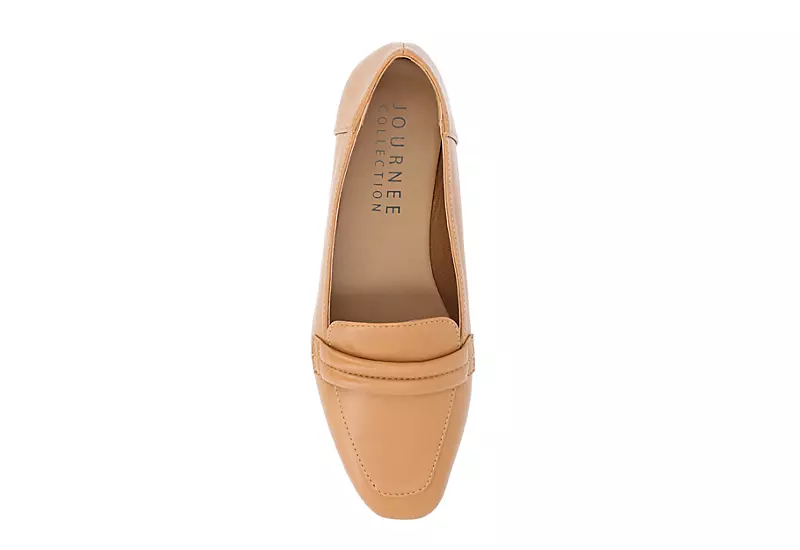 Journee Collection Womens Vidoree Loafer - Tan 6 Journee Collection Womens Vidoree Loafer - Tan - Image 6