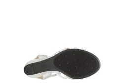 Lifestride Womens Yaya Wedge Sandal - Silver 13 Lifestride Womens Yaya Wedge Sandal - Silver -Comfy Steps Sales Store US 01 200113 06