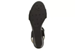 Lifestride Womens Yuma Wedge Sandal - Black 13 Lifestride Womens Yuma Wedge Sandal - Black -Comfy Steps Sales Store US 01 201296 06