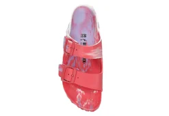 Birkenstock Womens Arizona Essentials Slide Sandal - Coral 12 Birkenstock Womens Arizona Essentials Slide Sandal - Coral -Comfy Steps Sales Store US 01 201446 05