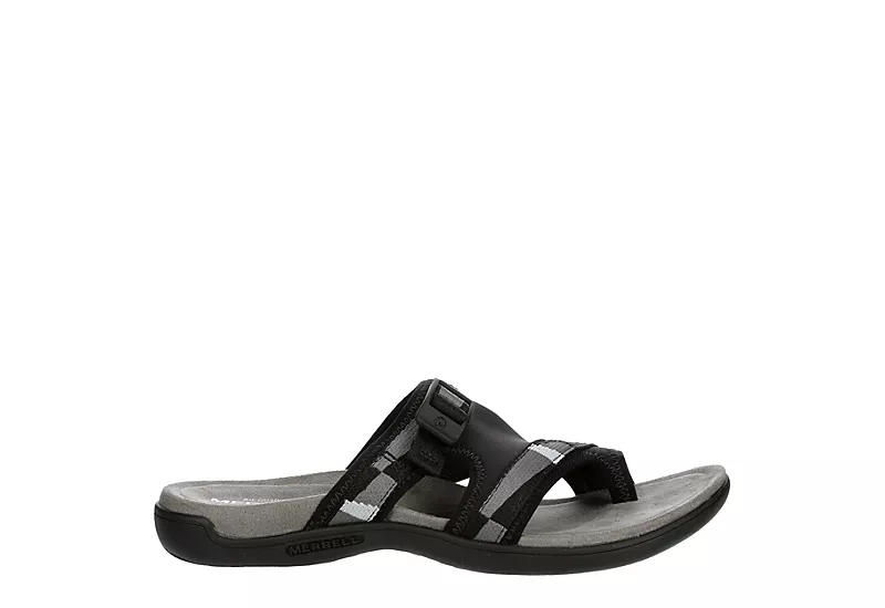 Merrell Womens District 3 Outdoor Sandal - Black 2 Merrell Womens District 3 Outdoor Sandal - Black - Image 2