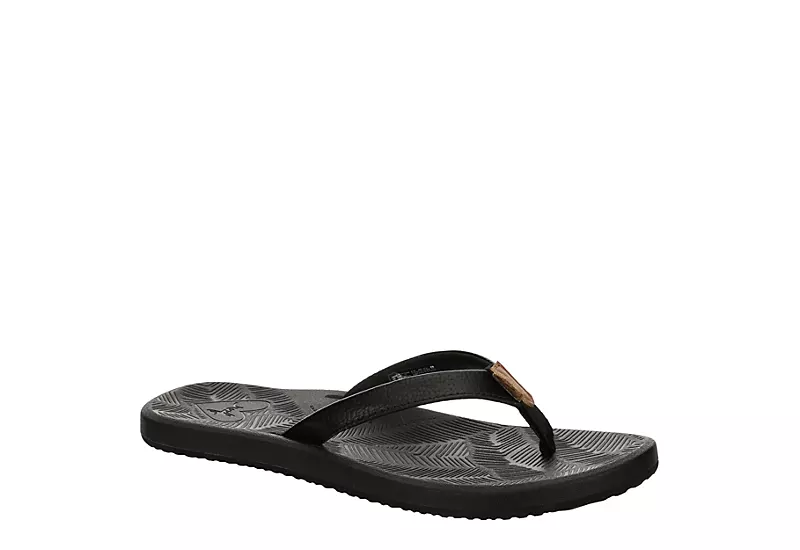 Reef Womens Zen Love Ii Flip Flop Sandal - Black 1 Reef Womens Zen Love Ii Flip Flop Sandal - Black