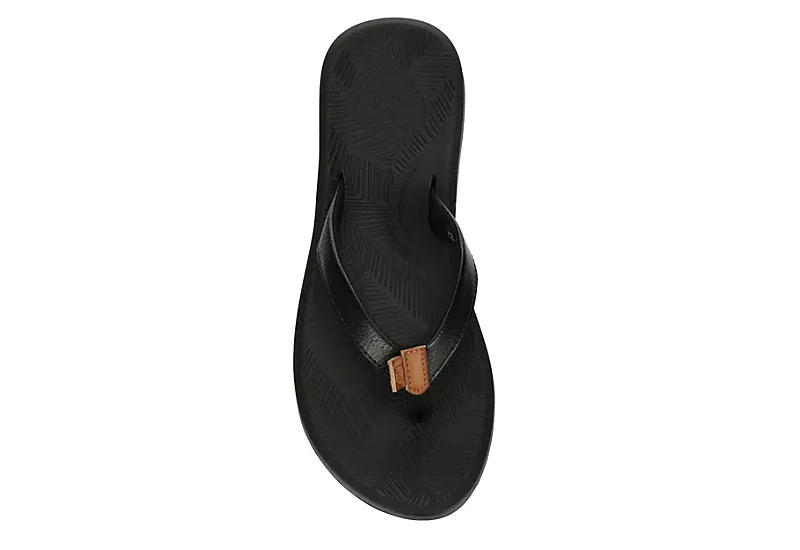Reef Womens Zen Love Ii Flip Flop Sandal - Black 6 Reef Womens Zen Love Ii Flip Flop Sandal - Black - Image 6