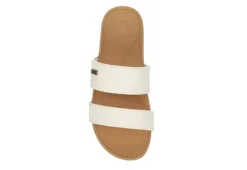 Reef Womens Banded Horizon Hi Slide Sandal - White 12 Reef Womens Banded Horizon Hi Slide Sandal - White -Comfy Steps Sales Store US 01 202350 05