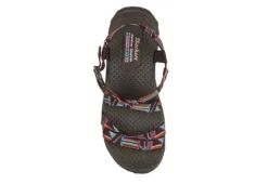 Skechers Womens Reggae Native Vibez Outdoor Sandal - Chocolate -Comfy Steps Sales Store US 01 202402 03