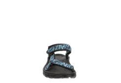 Teva Womens Hurricane 4 Outdoor Sandal - Blue -Comfy Steps Sales Store US 01 202416 02