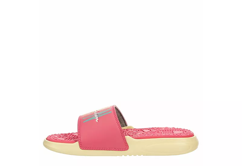 Champion Womens Foundation Pastel Block Slide Sandal - Peach 4 Champion Womens Foundation Pastel Block Slide Sandal - Peach - Image 4