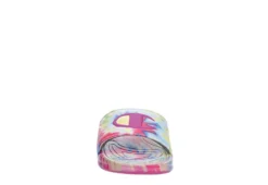Champion Womens Mega Slide Tie Dye Slide Sandal - Pink -Comfy Steps Sales Store US 01 202432 02