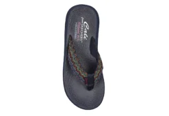 Skechers Womens Asana Flip Flop Sandal - Navy 10 Skechers Womens Asana Flip Flop Sandal - Navy -Comfy Steps Sales Store US 01 202468 03