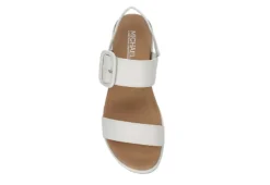 Michael By Michael Shannon Womens Kira Platform Sandal - Ivory -Comfy Steps Sales Store US 01 202471 05