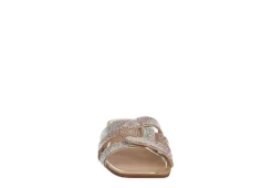 Michael By Michael Shannon Womens Skylar Slide Sandal - Med Metallic 9 Michael By Michael Shannon Womens Skylar Slide Sandal - Med Metallic -Comfy Steps Sales Store US 01 202475 02