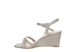 Maripe Womens Lexie Wedge Sandal - Silver 10 Maripe Womens Lexie Wedge Sandal - Silver -Comfy Steps Sales Store US 01 202476 03