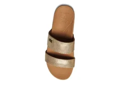 Reef Womens Banded Horizon Hi Slide Sandal - Champagne 9 Reef Womens Banded Horizon Hi Slide Sandal - Champagne -Comfy Steps Sales Store US 01 202484 02
