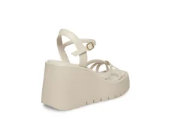 Madden Girl Womens Vaultt Wedge Sandal - Taupe -Comfy Steps Sales Store US 01 202556 03