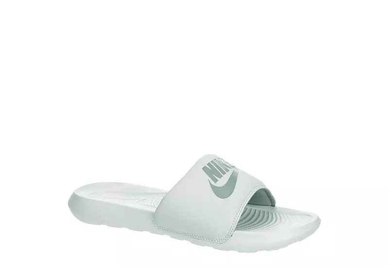 Nike Womens Victori One Slide Sandal - Pale Green 1 Nike Womens Victori One Slide Sandal - Pale Green