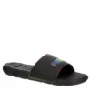 Puma Womens Cool Cat Rainbow Slide Sandal - Black
