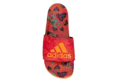 Adidas Womens Adilette Comfort Slide Sandal - Orange -Comfy Steps Sales Store US 01 202663 05