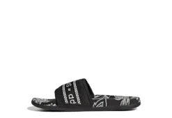 Adidas Womens Adilette Comfort Slide Sandal - Black -Comfy Steps Sales Store US 01 202668 02