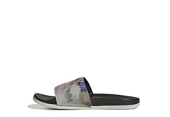 Adidas Womens Adilette Comfort Slide Sandal - Grey -Comfy Steps Sales Store US 01 202669 02