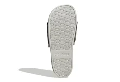 Adidas Womens Adilette Comfort Slide Sandal - Grey -Comfy Steps Sales Store US 01 202669 04