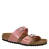 Birkenstock Womens Sydney Footbed Sandal - Pink