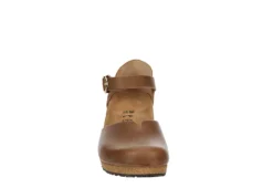 Birkenstock Womens Mary Wedge Sandal - Cognac 9 Birkenstock Womens Mary Wedge Sandal - Cognac -Comfy Steps Sales Store US 01 202702 02