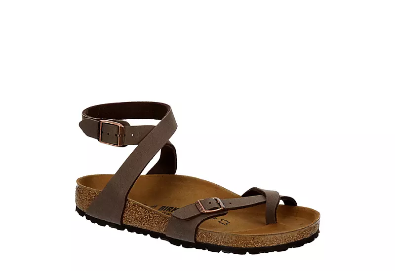 Birkenstock Womens Yara Footbed Sandal - Brown 1 Birkenstock Womens Yara Footbed Sandal - Brown