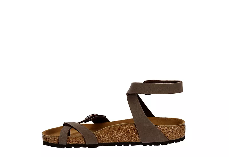 Birkenstock Womens Yara Footbed Sandal - Brown 4 Birkenstock Womens Yara Footbed Sandal - Brown - Image 4