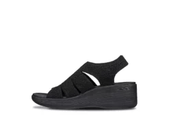 Skechers Womens Pier Lite-memory Maker Sandal - Black 10 Skechers Womens Pier Lite-memory Maker Sandal - Black -Comfy Steps Sales Store US 01 203055 03