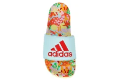 Adidas Womens Adilette Comfort Slide Sandal - Aqua 12 Adidas Womens Adilette Comfort Slide Sandal - Aqua -Comfy Steps Sales Store US 01 203097 05