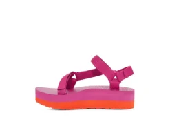 Teva Womens Flatform Universal Platform Outdoor Sandal - Fuschia -Comfy Steps Sales Store US 01 203150 02