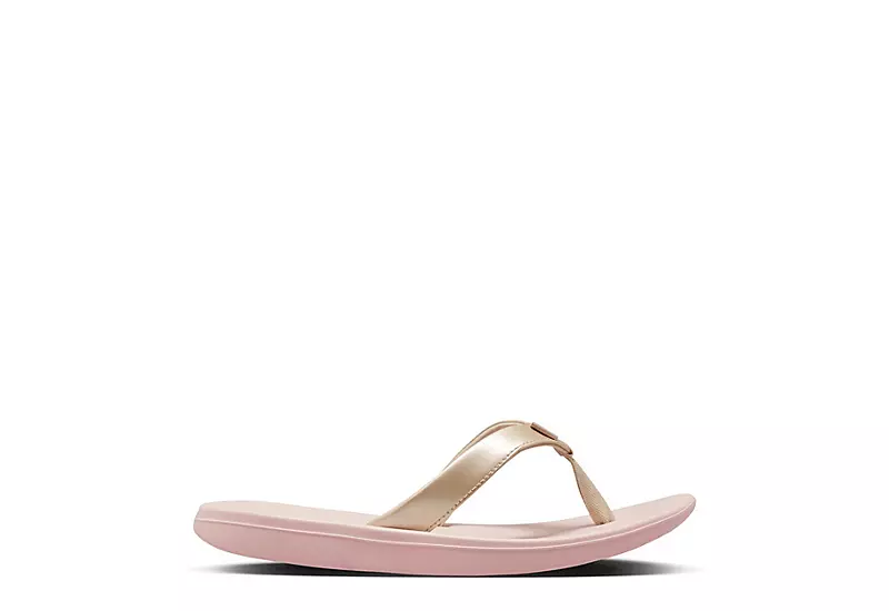 Nike Womens Bella Kai Flip Flop Sandal - Blush 2 Nike Womens Bella Kai Flip Flop Sandal - Blush - Image 2