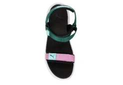 Puma Womens Sportie Vola Sandal - Green 12 Puma Womens Sportie Vola Sandal - Green -Comfy Steps Sales Store US 01 203190 05