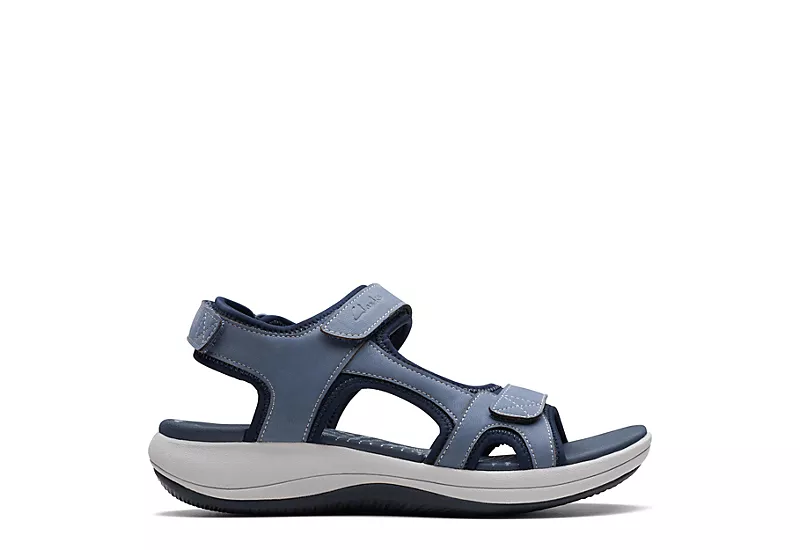 Clarks Womens Mira Bay Sandal - Denim 2 Clarks Womens Mira Bay Sandal - Denim - Image 2