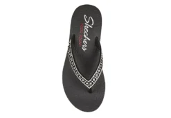 Skechers Womens Lotus Bae Flip Flop Sandal - Black 10 Skechers Womens Lotus Bae Flip Flop Sandal - Black -Comfy Steps Sales Store US 01 203260 03